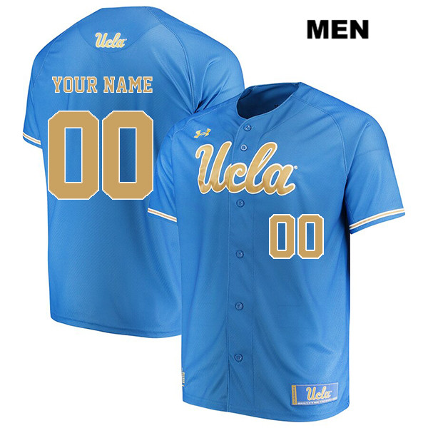 Customize customize Under Armour UCLA Bruins Authentic Mens Stitched Blue College Baseball Jersey